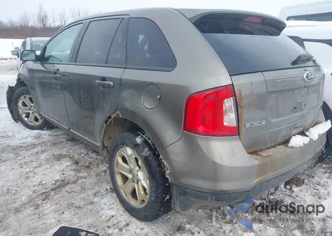 2013 Ford Edge Sel z USA, uszkodzony, nr VIN 2FMDK4JC6DBE15495